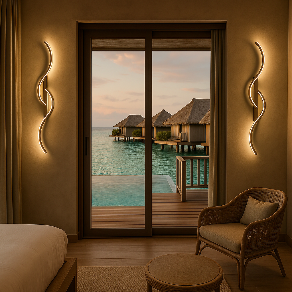 AURORA™ Wavy Wall Light