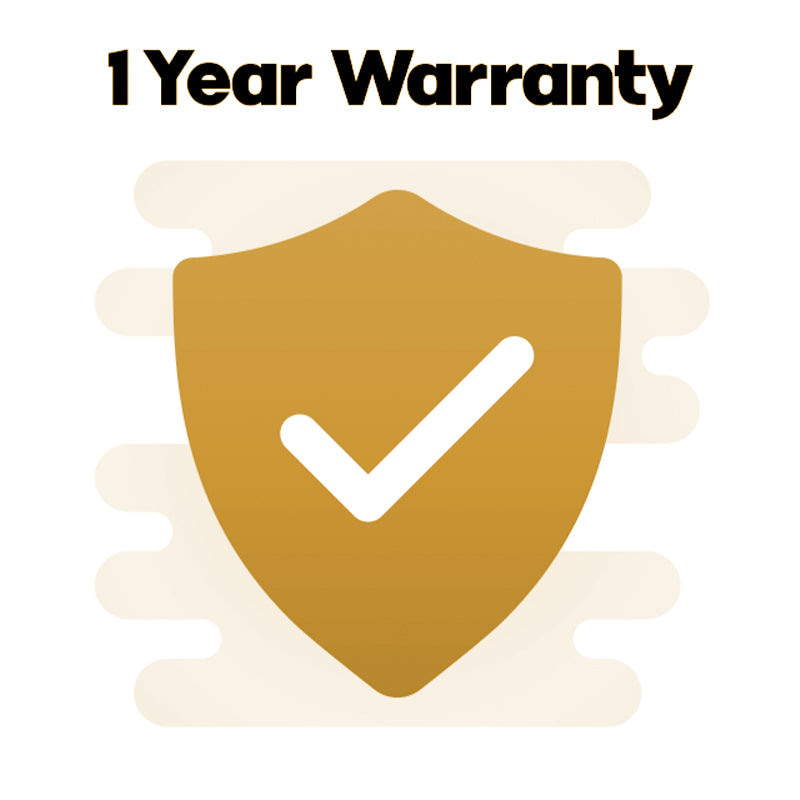 1 Year Warranty