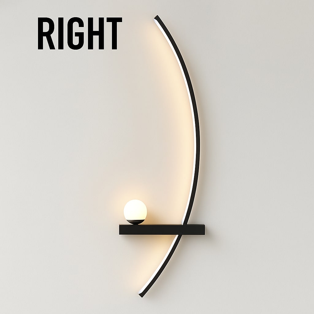 AURORA™ Luxy Curved Wall Accent