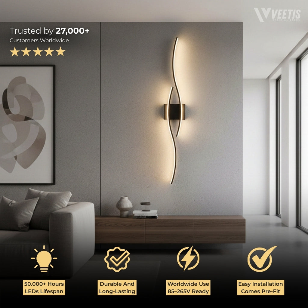 LYRA™ Sculptural Wall Light