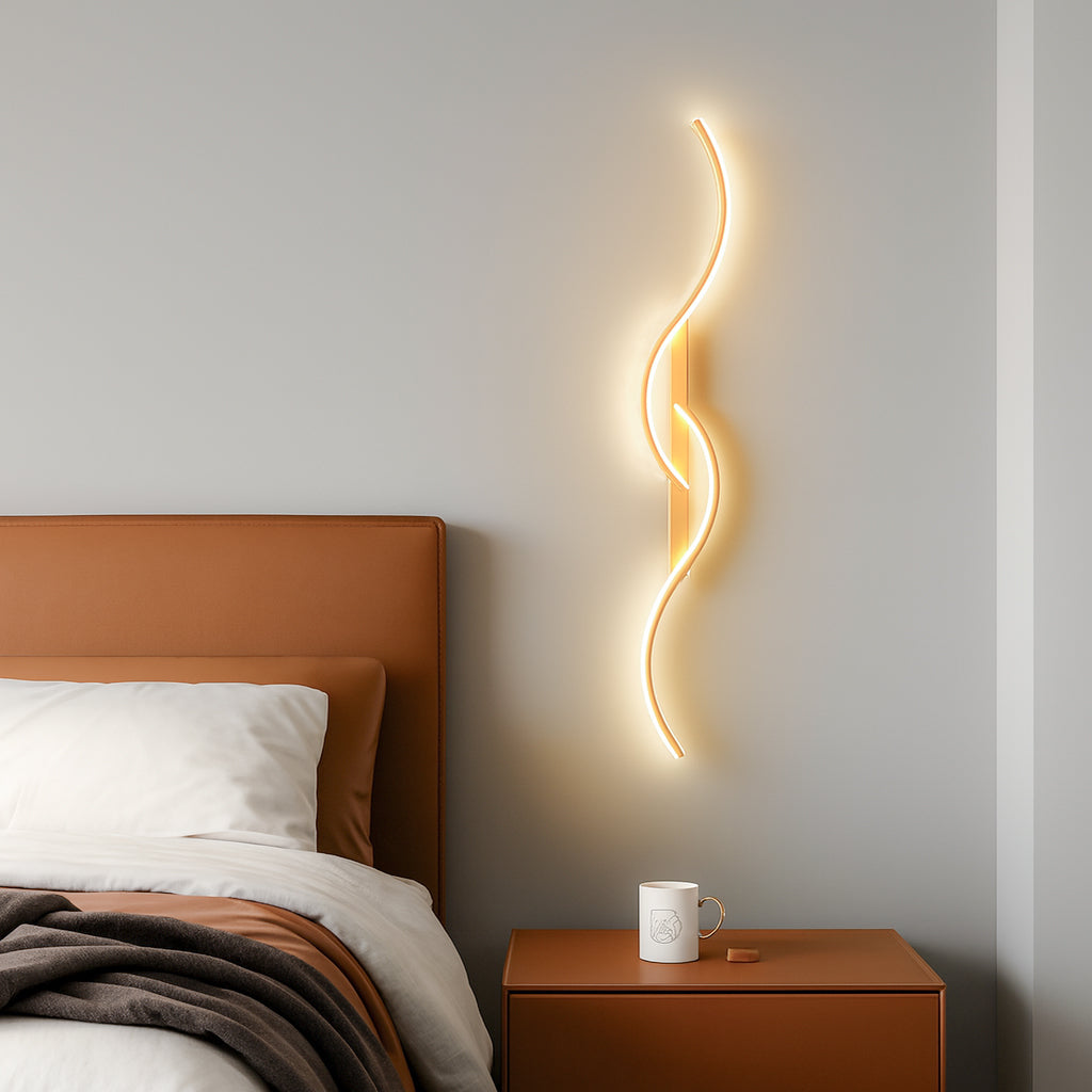 AURORA™ NEXA Golden Sculptural Light
