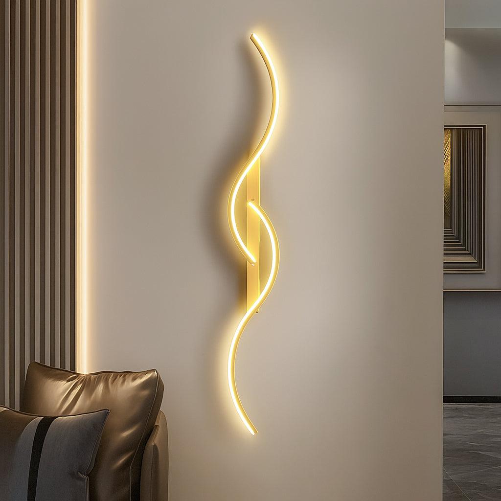 AURORA™ NEXA Golden Sculptural Light