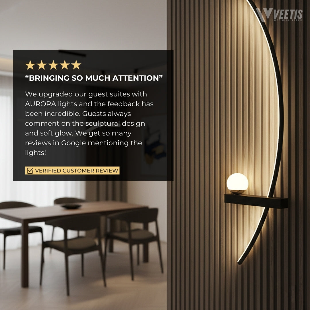 FREYA™ Sculptural Wall Light Pair