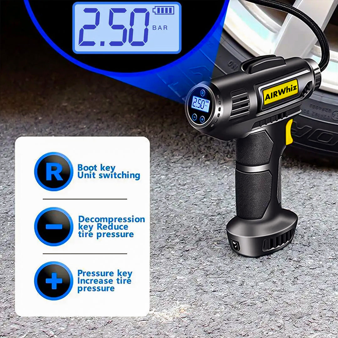 AirWhiz™ Wireless Tire Inflator