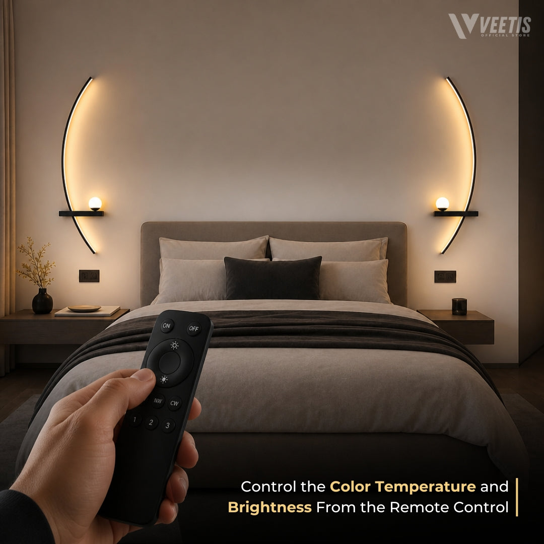 FREYA™ Sculptural Wall Light Pair