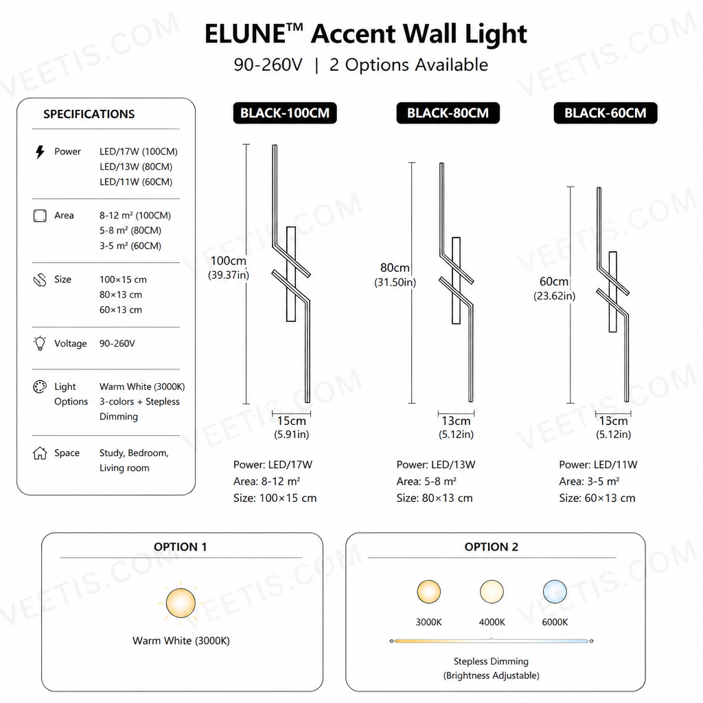 ELUNE™ Accent Wall Light