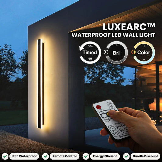 LUXEARC™ WATERPROOF LED WALL LIGHT