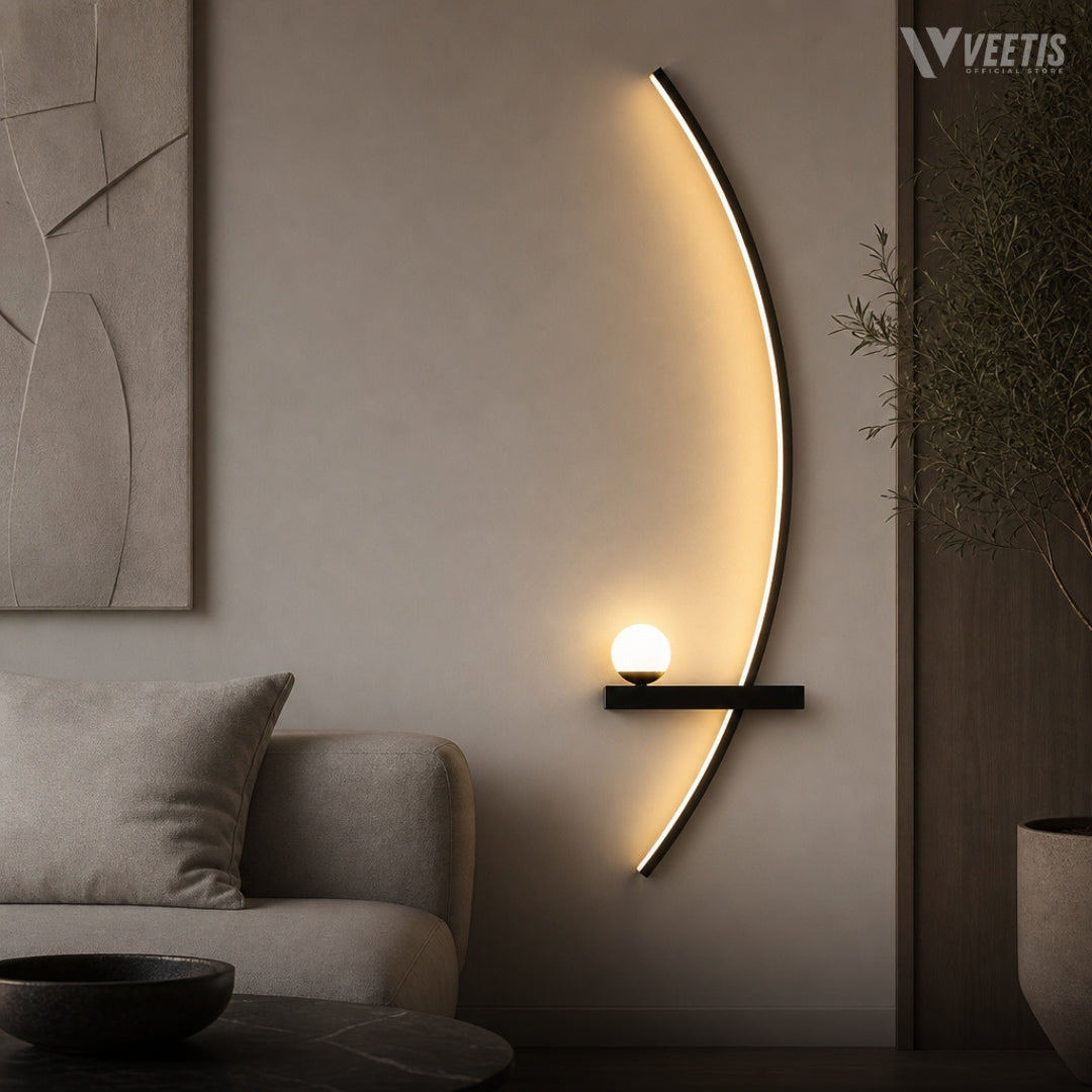 FREYA™ Sculptural Wall Light Pair