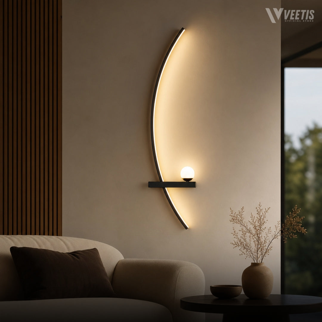 FREYA™ Sculptural Wall Light Pair