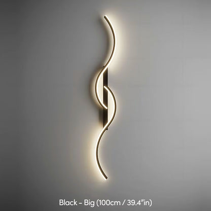 AURORA Wavy Wall Light