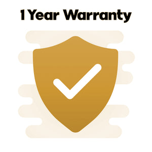 1 Year Warranty