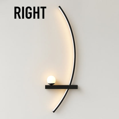 AURORA™ Luxy Curved Wall Accent