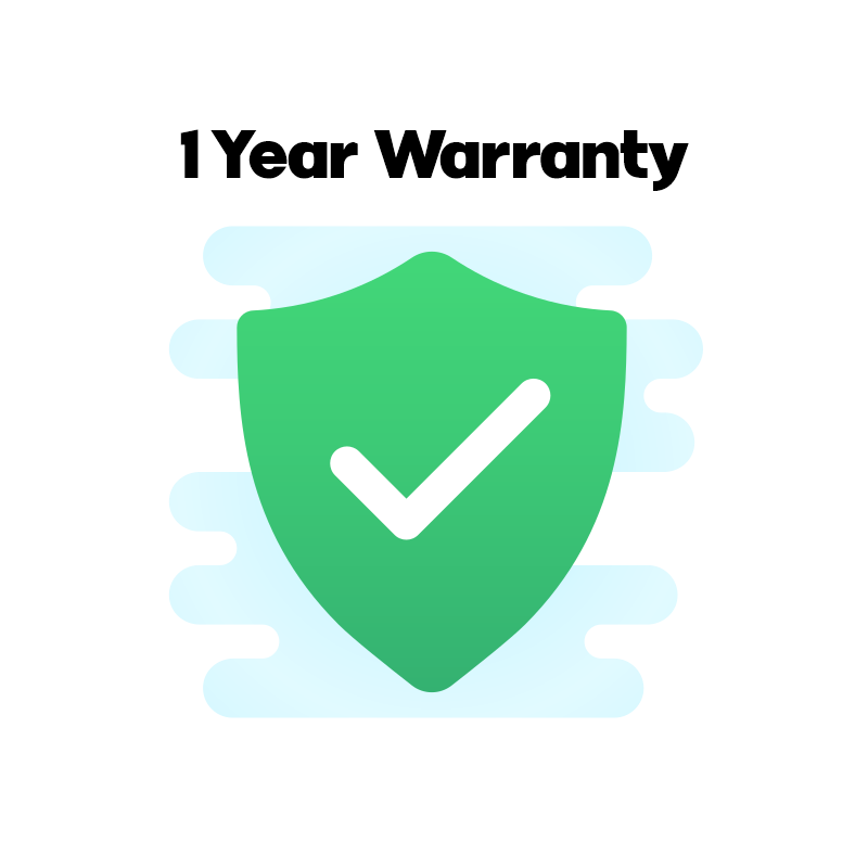 1 Year Warranty